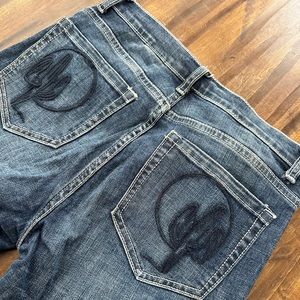 Stetson Cactus Pocket Flare Jeans 6 Short